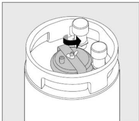 MIELE UG 706080 - Unclamping the lid - 1