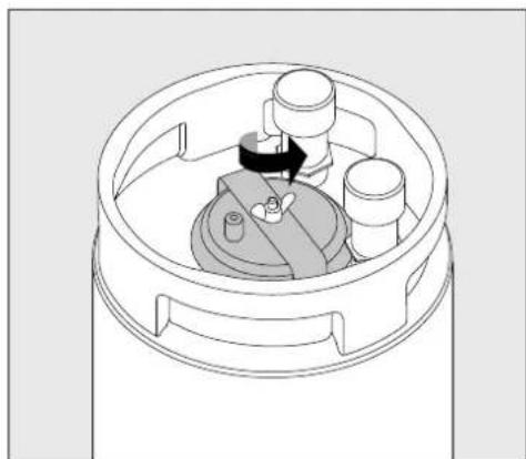 MIELE UG 706080 - Oppna spannlocket - 1