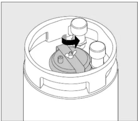 MIELE UG 706080 - Abrir la tapa protectora - 1