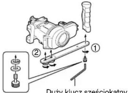 JVC WRMG200 - Służą do zamknięcia obudowy. - 2