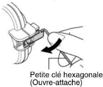 JVC WRMG200 - ⑤ Ouvrez le boîtier sous-marin. - 1