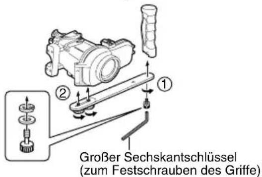 JVC WRMG200 - Versiegeln Sie das Unterwassergehäuse. - 2