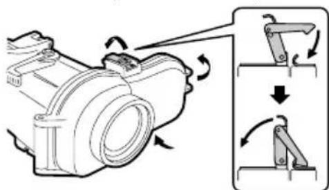 JVC WRMG200 - Fermez le boîtier sous-marin vide (sans le caméscope à l'intérieur). - 1