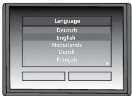 Laserliner VideoFlex G2 - Changing the language - 3