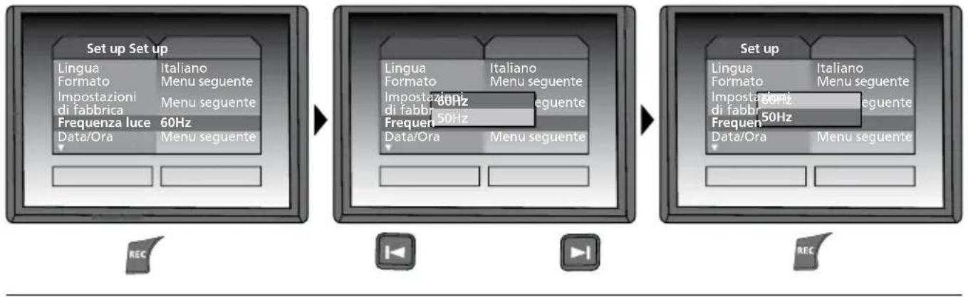 Laserliner VideoFlex G2 - d. Regolazione del filtro di frequenza - 1