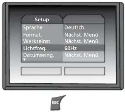 Laserliner VideoFlex G2 - d. Frequenzfilter einstellen - 1