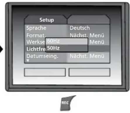 Laserliner VideoFlex G2 - d. Frequenzfilter einstellen - 3