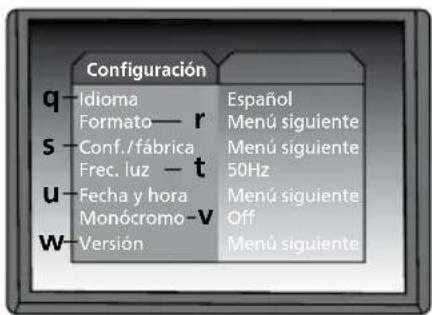 Laserliner VideoFlex G2 - Modo de configuración - 1