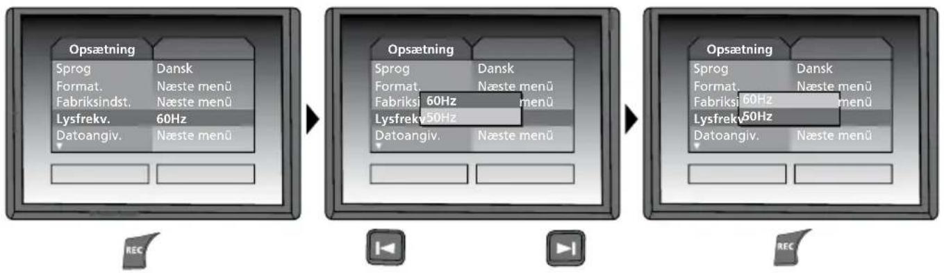 Laserliner VideoFlex G2 - d. Indstilling af frekvensfilter - 1