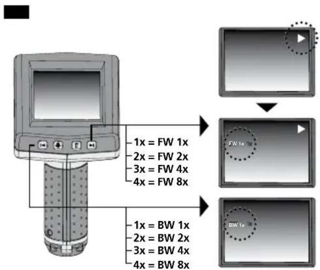 Laserliner VideoFlex G2 - Playback of still images/video recordings - 4