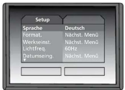 Laserliner VideoFlex G2 - Spracheändern - 1