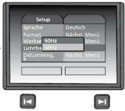 Laserliner VideoFlex G2 - d. Frequenzfilter einstellen - 2