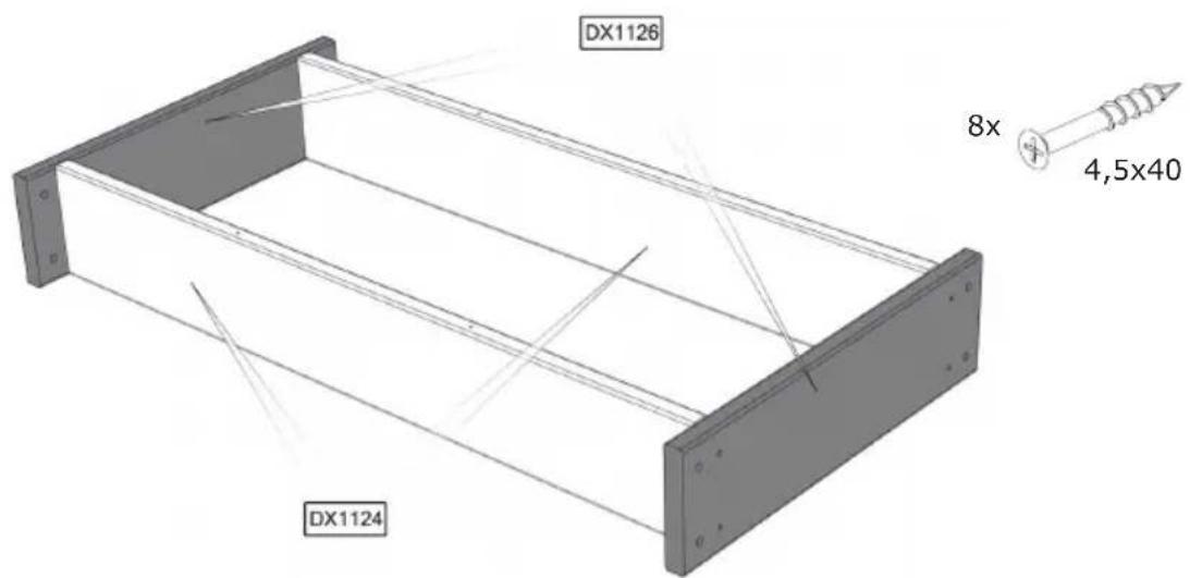 EXIT Aksent Planter Table L Deluxe - Step 3 / Schritt 3 / Stap 3 / Étape 3 - 1