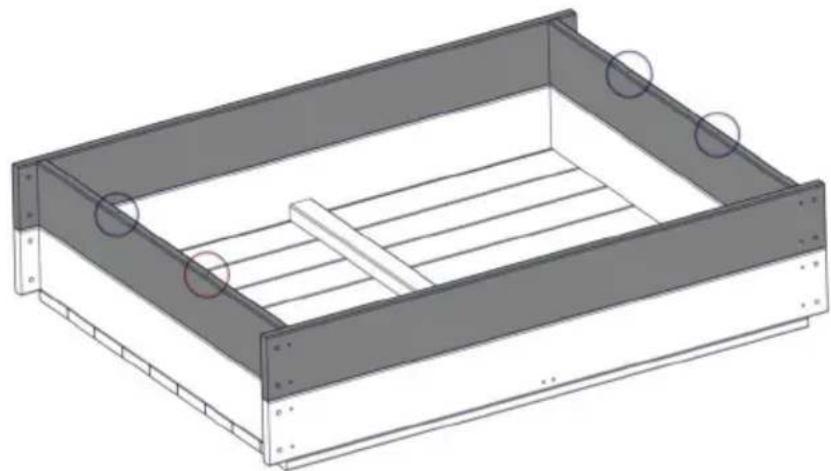 EXIT Aksent Planter Table XL Deluxe - Step 5 / Schritt 5 / Stap 5 / Étape 5 - 1
