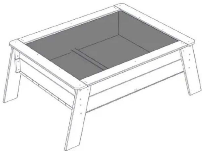 EXIT Aksent Planter Table XL Deluxe - Step 5 / Schritt 5 / Stap 5 / Étape 5 - 9