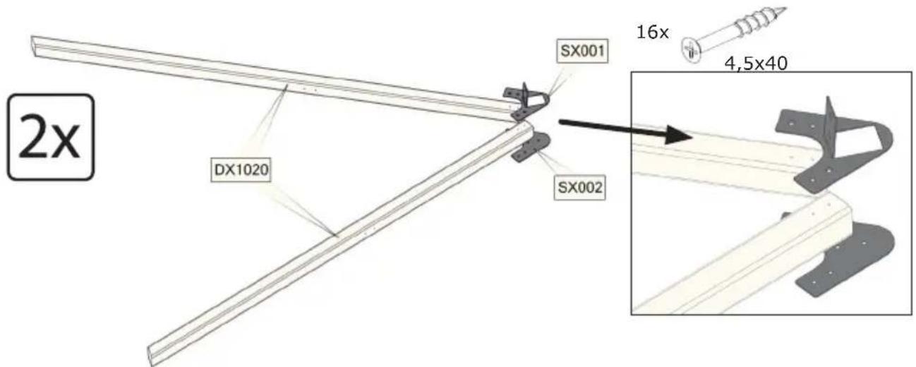 EXIT Aksent Double Swing - Step 1 / Schritt 1 / Stap 1 / Étape 1 - 1