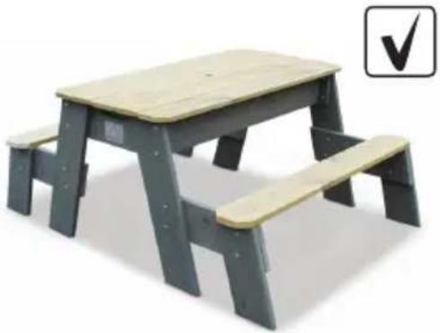 EXIT Aksent Sand Water Picnic table L Deluxe - Step 12 / Schritt 12 / Stap 12 / Étape 12 - 2