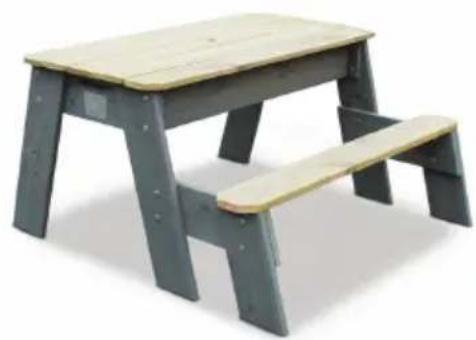 EXIT Aksent Sand Water Picnic table L Deluxe - Parts list / Teileliste / Onderdelen / Listes des pieces - 1