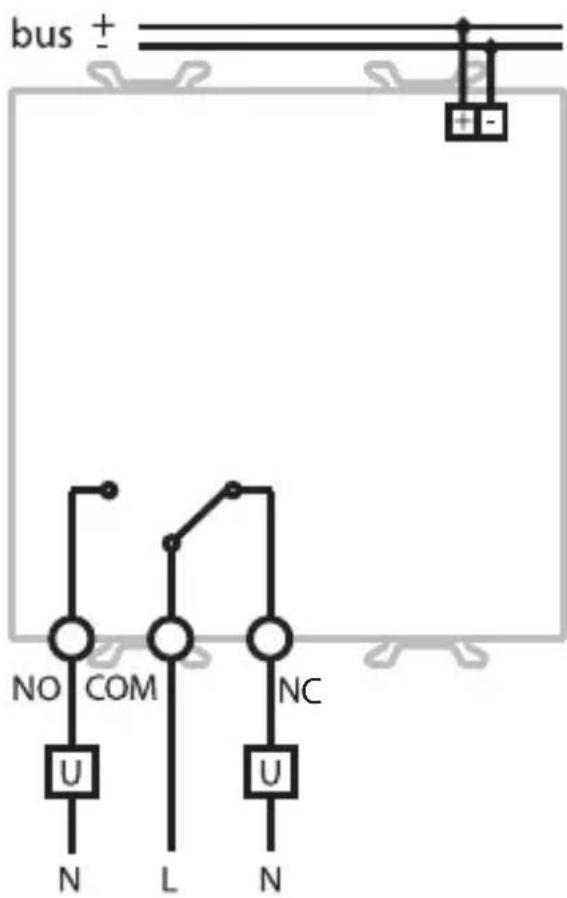 Gewiss GW14796 - Anschlussschema - 1