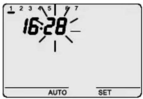 Gewiss GW20825 - Setting the hour - 1