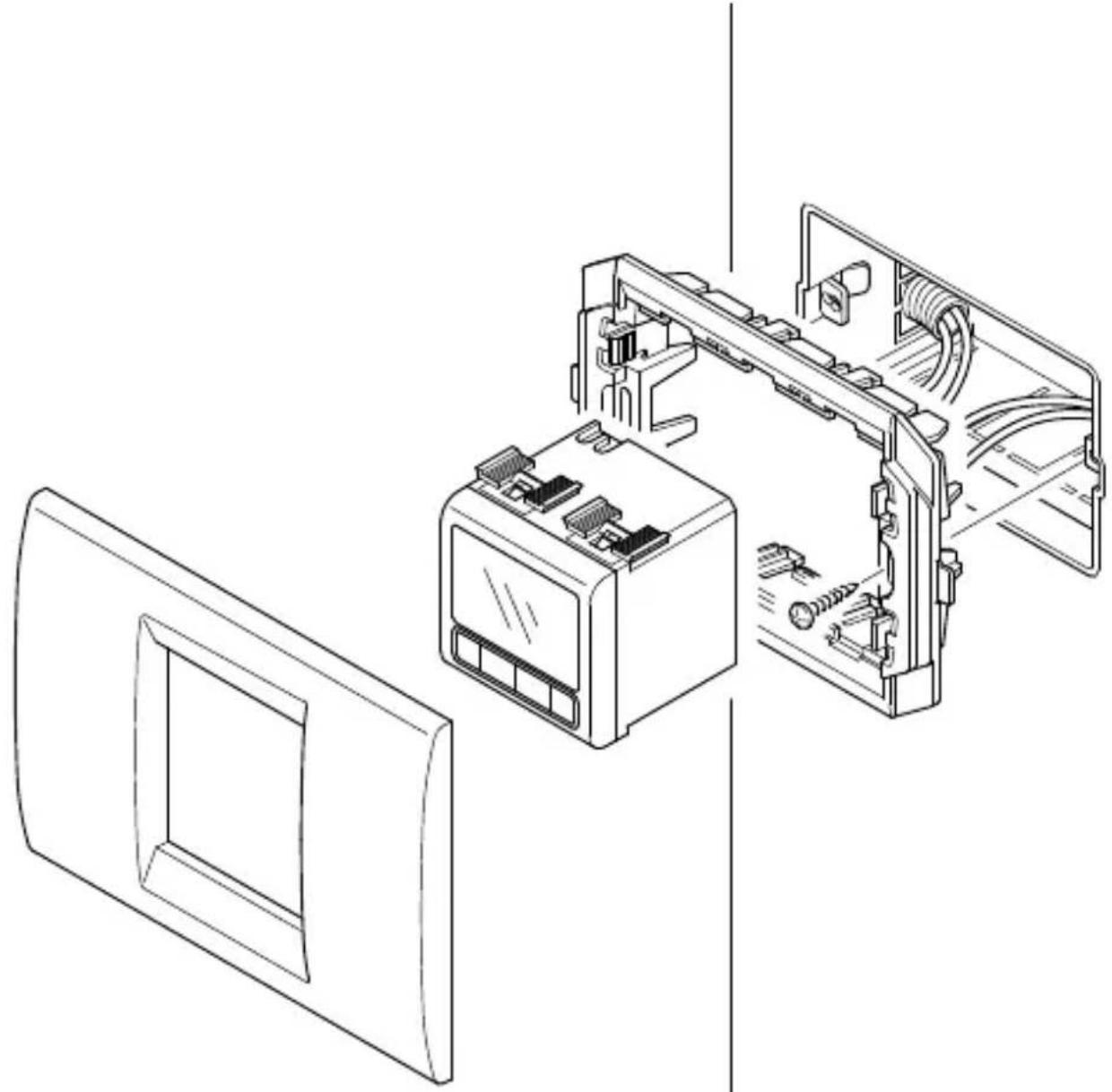 Gewiss GW20825 - Montaje - 1
