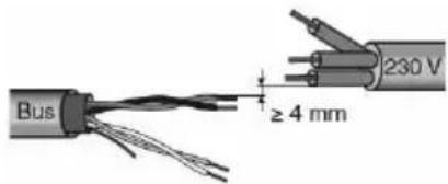 Gewiss GW90872 - Advertencias para la instalación KNX/EIB - 1