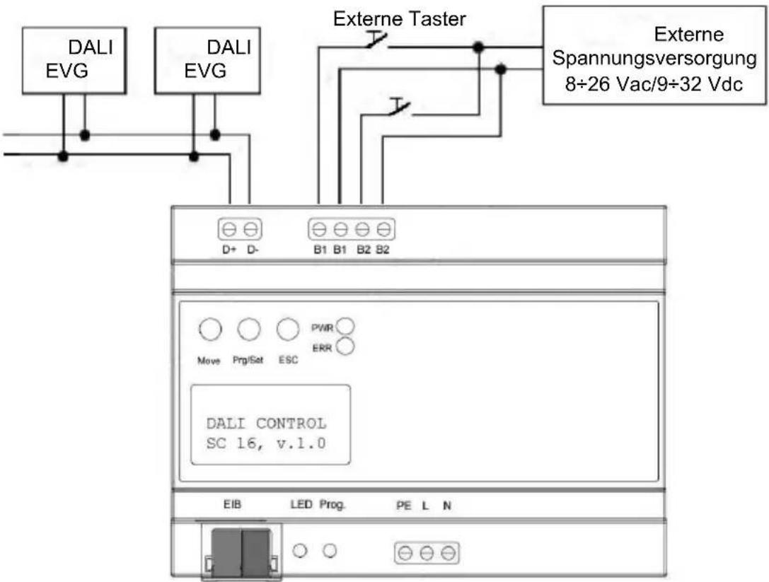 Gewiss GW90872 - Anschlussbeispiele - 1