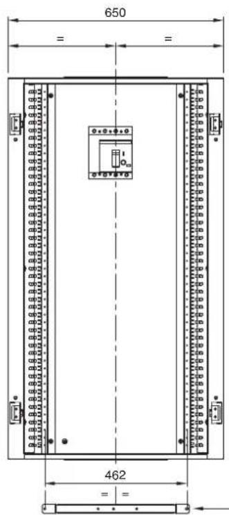 Gewiss GW45579 - KIT PORTABARRE LINEARE BARRE PIATTE 250-400-630A - - 4