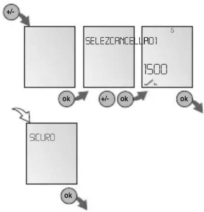 Gewiss GW96846 - Eliminare i singoli programmi - 1