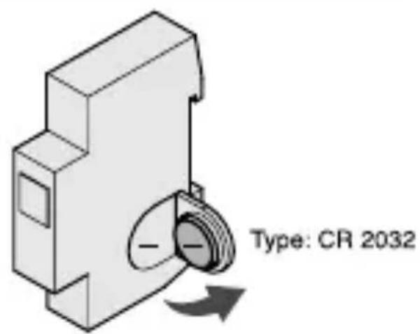 Gewiss GW96846 - CHANGEMENT DE BATTERIE - 1