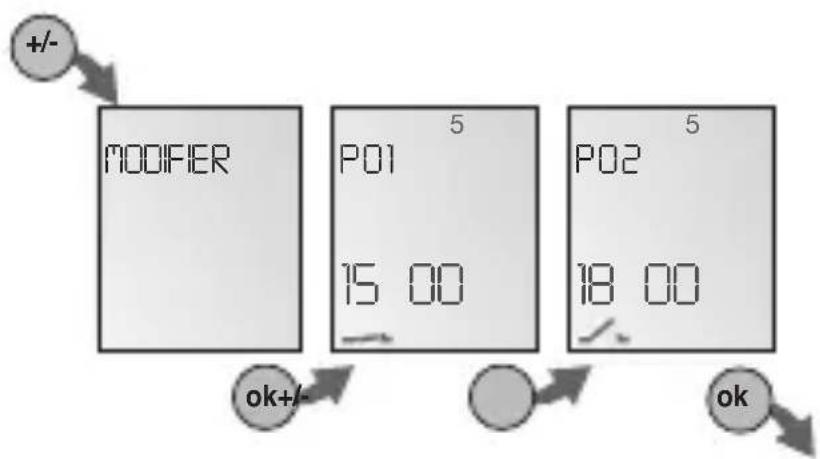 Gewiss GW96846 - Visualiser et modifier un programme - 1