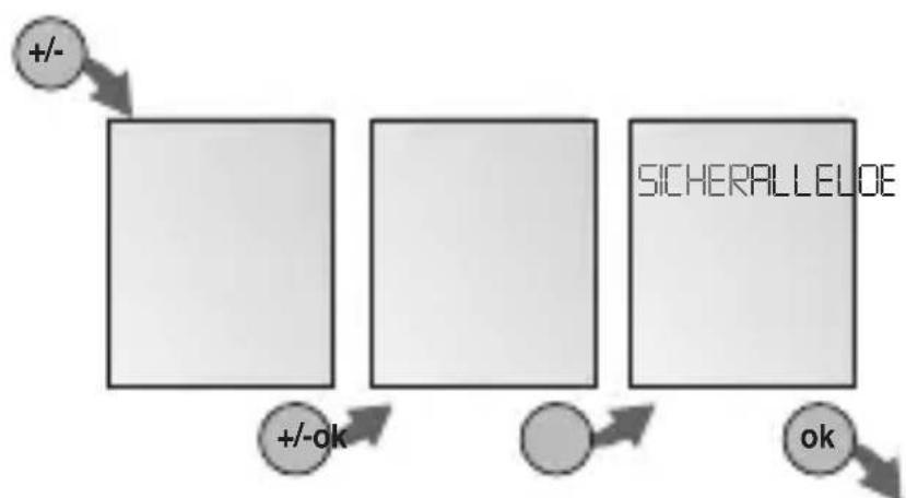 Gewiss GW96846 - AlleProgramme loschen - 1