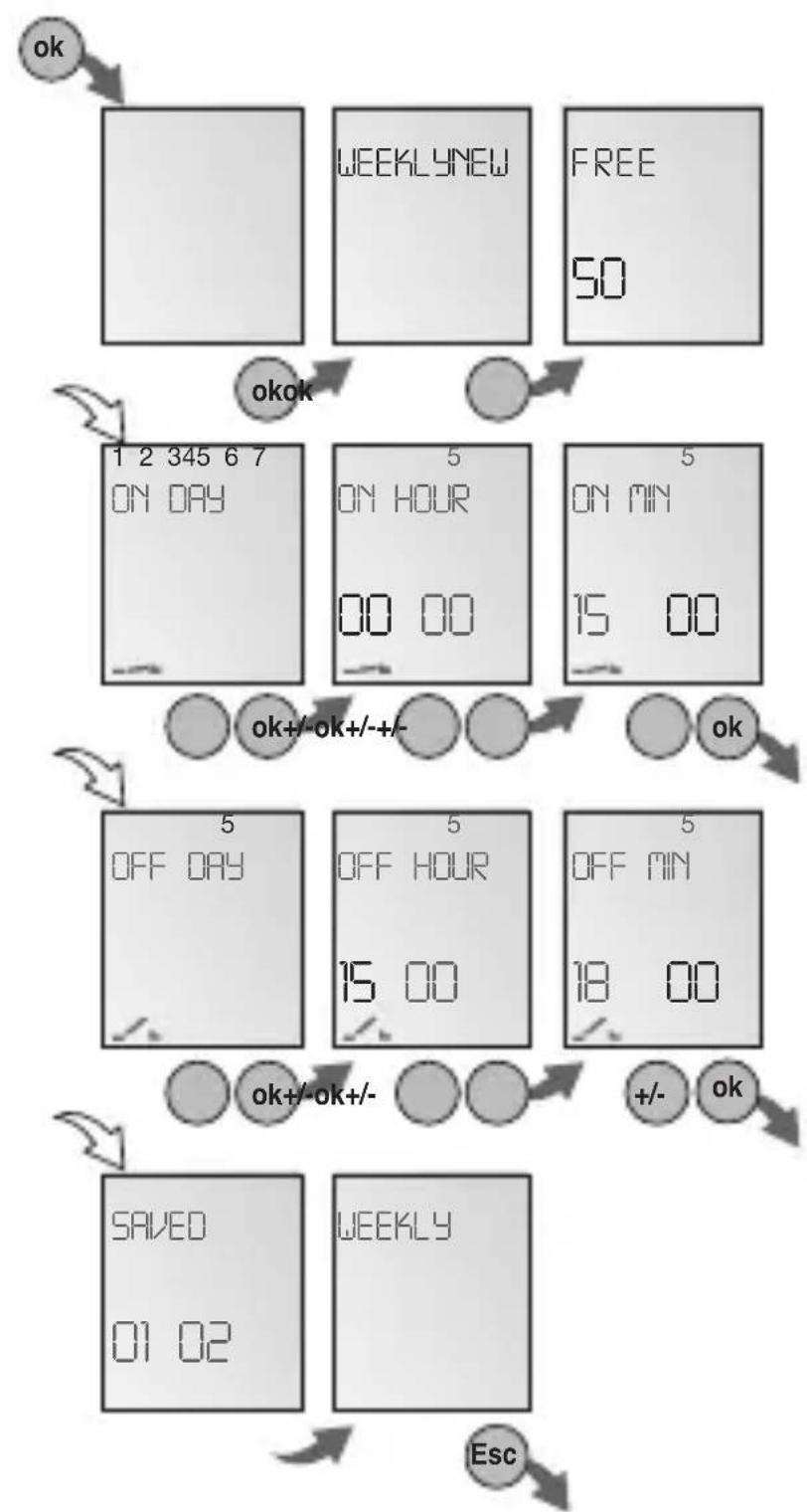 Gewiss GW96846 - New weekly program - 1