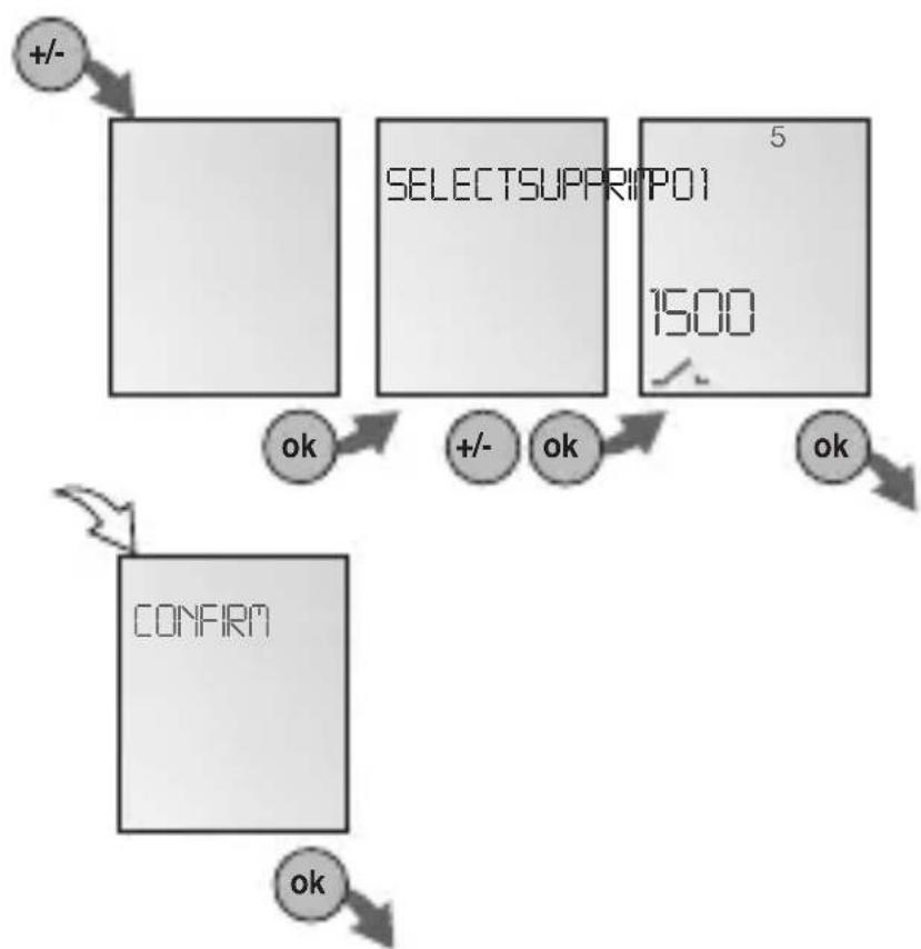 Gewiss GW96846 - Effacer des programmes individuels - 1