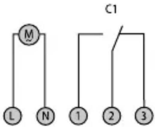 Gewiss GW96846 - SCHEMA DE BRANCHEMENT - 1