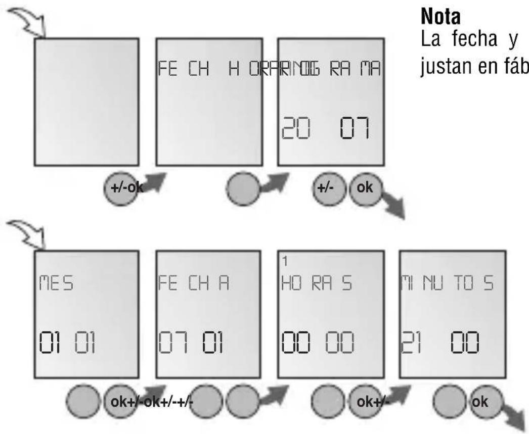 Gewiss GW96846 - Ajuste de fecha/hora - 1