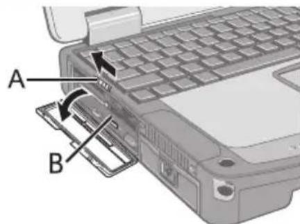PANASONIC CFVDM312U - Setting a Disc - 1