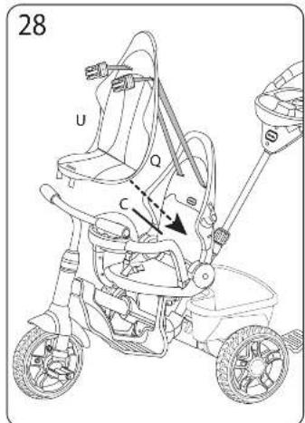 Little Tikes 5 in 1 Deluxe Ride & Relax Recliner Trike - WEGGOOION - 41