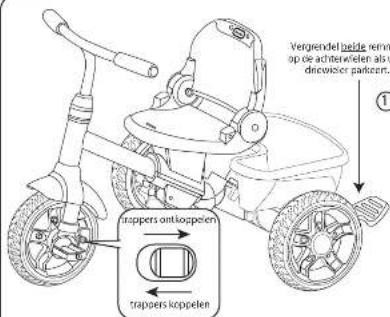 Little Tikes 5 in 1 Deluxe Ride & Relax Recliner Trike - STAND5-DRIEWIEREL - 1