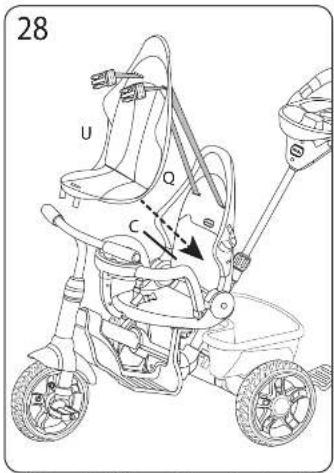 Little Tikes 5 in 1 Deluxe Ride & Relax Recliner Trike - DISPOSAL - 42