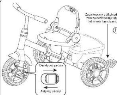 Little Tikes 5 in 1 Deluxe Ride & Relax Recliner Trike - POZYCJA5-JAZDA NATROJKOLOOWCU - 1