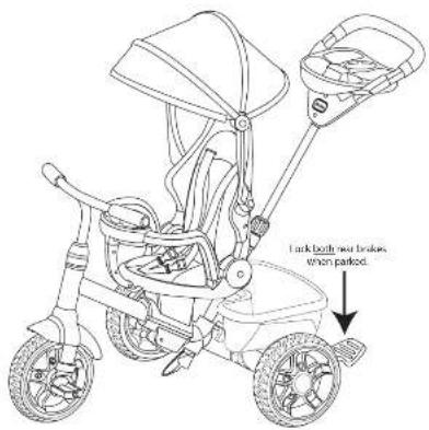 Little Tikes 5 in 1 Deluxe Ride & Relax Recliner Trike - DISPOSAL - 7