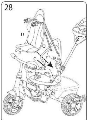 Little Tikes 5 in 1 Deluxe Ride & Relax Recliner Trike - MISE AU REBUT - 41
