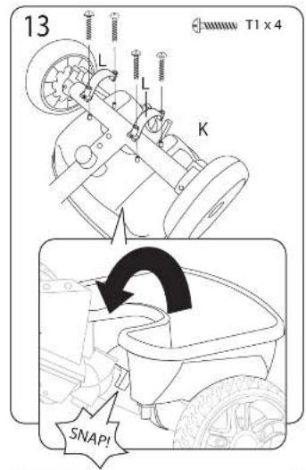 Little Tikes 5 in 1 Deluxe Ride & Relax Recliner Trike - DISPOSAL - 20