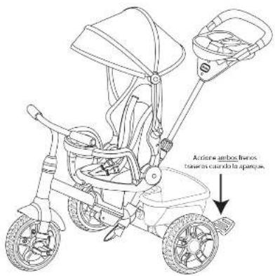 Little Tikes 5 in 1 Deluxe Ride & Relax Recliner Trike - ELIMINACION - 7