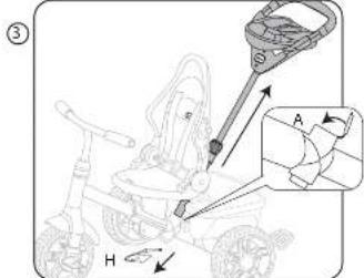 Little Tikes 5 in 1 Deluxe Ride & Relax Recliner Trike - Ride &amp; Relax® 5-in-1 Drelad - 2