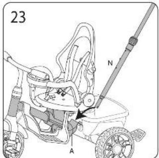 Little Tikes 5 in 1 Deluxe Ride & Relax Recliner Trike - MISE AU REBUT - 36