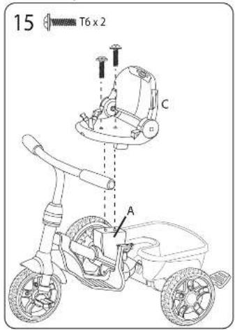 Little Tikes 5 in 1 Deluxe Ride & Relax Recliner Trike - UTYLIZACJAZABAWKI - 11