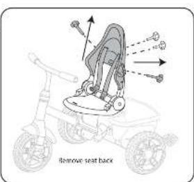 Little Tikes 5 in 1 Deluxe Ride & Relax Recliner Trike - POSITION 5 - TRIKE - 5