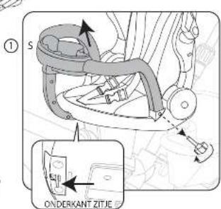 Little Tikes 5 in 1 Deluxe Ride & Relax Recliner Trike - INBEGREPEN HARDWARE - 3